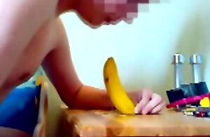 Bananen-Deepthroat / Banana-Deepthroat