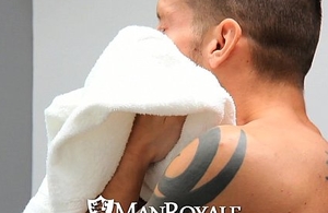 HD ManRoyale - Morning dealings for twosome sexy hunks