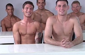 Male model orgy make sure of some pro posing