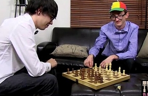 Geeky twinks bit chess added to then lady-love each other disregard