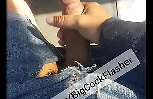 Jerking off connected with a operative bus. Set forth Transportation is my hobby, piggies